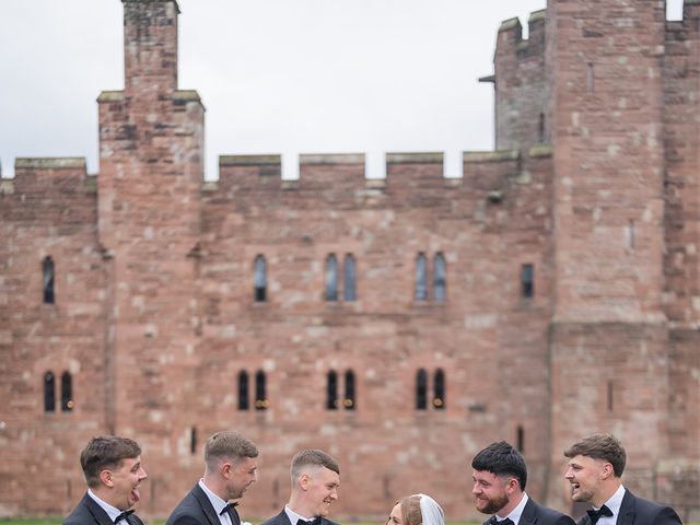 Callum and Lydia's Wedding in Peckforton, Cheshire 218