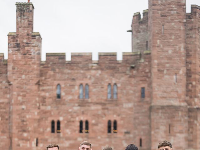 Callum and Lydia's Wedding in Peckforton, Cheshire 220