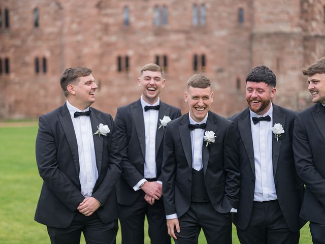 Callum and Lydia's Wedding in Peckforton, Cheshire 222