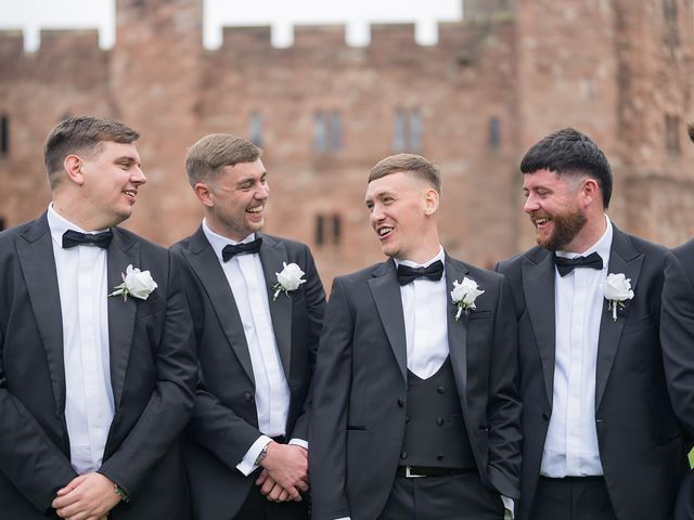Callum and Lydia's Wedding in Peckforton, Cheshire 223