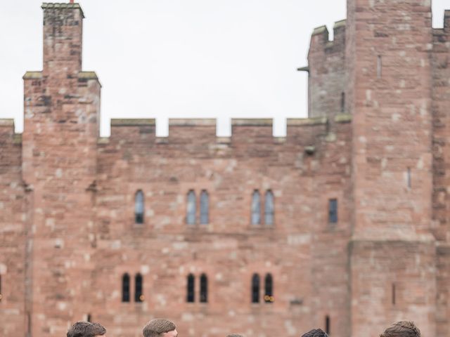 Callum and Lydia's Wedding in Peckforton, Cheshire 224