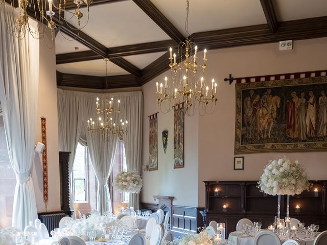 Callum and Lydia's Wedding in Peckforton, Cheshire 229