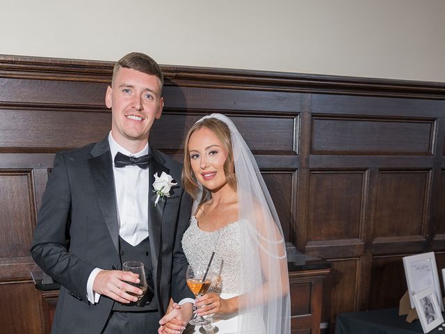 Callum and Lydia's Wedding in Peckforton, Cheshire 232