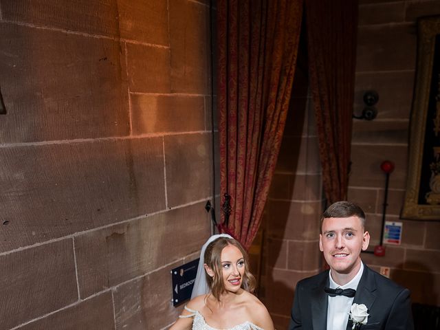 Callum and Lydia's Wedding in Peckforton, Cheshire 235