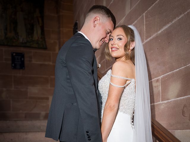 Callum and Lydia's Wedding in Peckforton, Cheshire 239