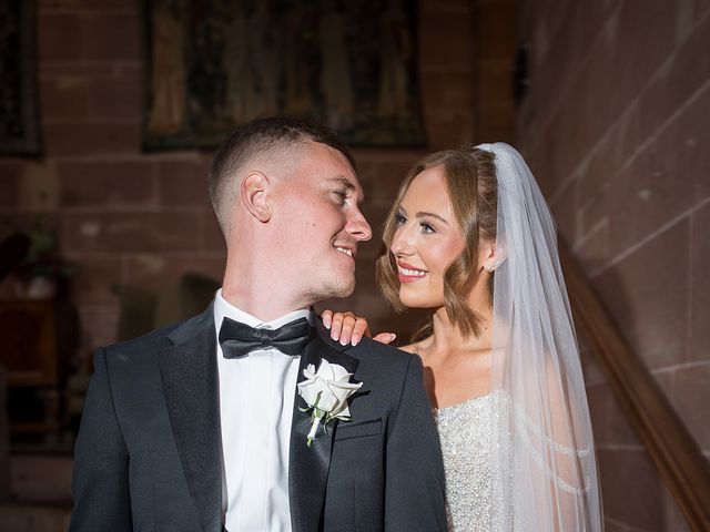 Callum and Lydia's Wedding in Peckforton, Cheshire 241