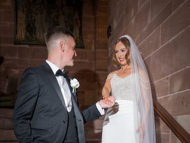 Callum and Lydia's Wedding in Peckforton, Cheshire 242