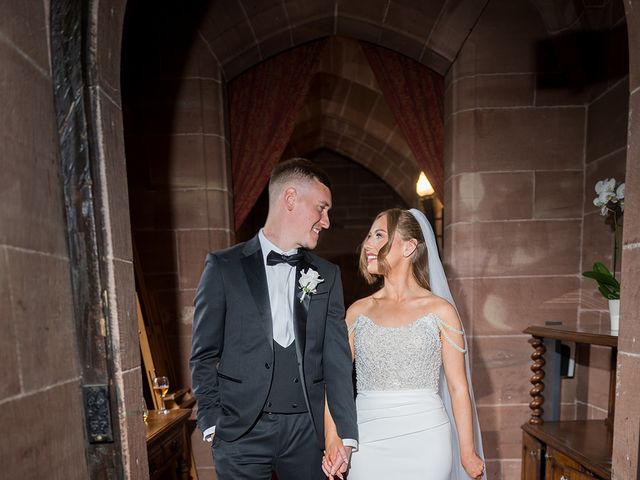Callum and Lydia's Wedding in Peckforton, Cheshire 246