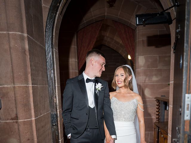 Callum and Lydia's Wedding in Peckforton, Cheshire 247