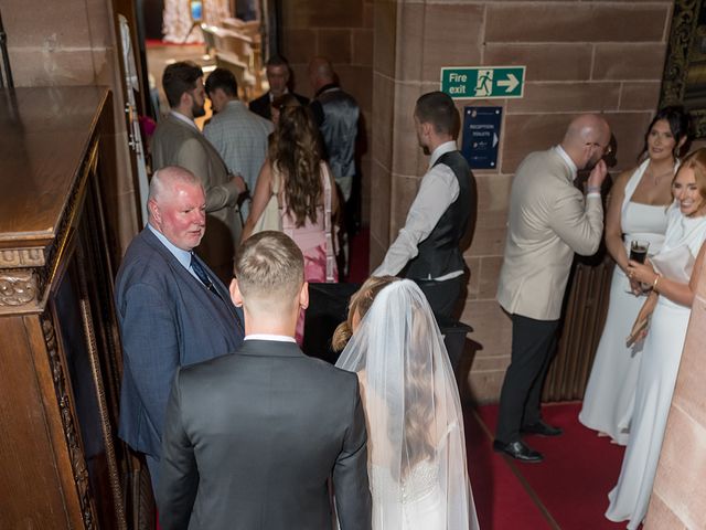 Callum and Lydia's Wedding in Peckforton, Cheshire 248