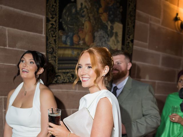 Callum and Lydia's Wedding in Peckforton, Cheshire 249