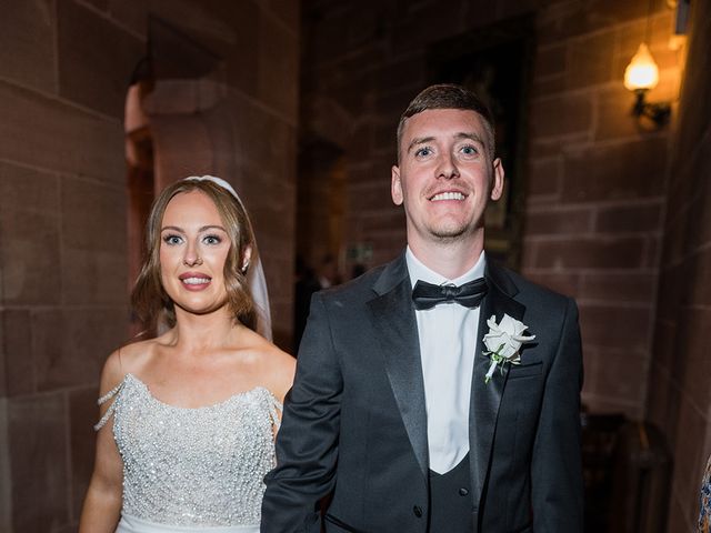 Callum and Lydia's Wedding in Peckforton, Cheshire 251