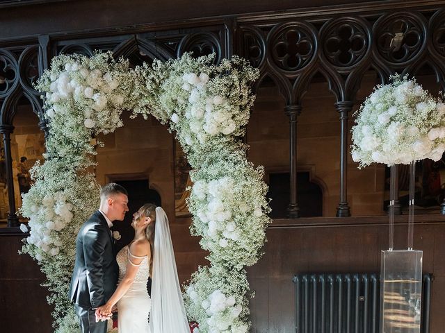 Callum and Lydia's Wedding in Peckforton, Cheshire 253