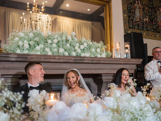 Callum and Lydia's Wedding in Peckforton, Cheshire 265