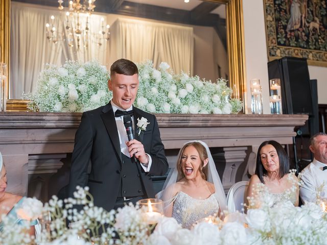 Callum and Lydia's Wedding in Peckforton, Cheshire 267