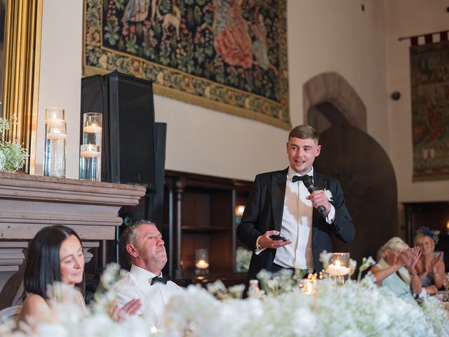 Callum and Lydia's Wedding in Peckforton, Cheshire 273