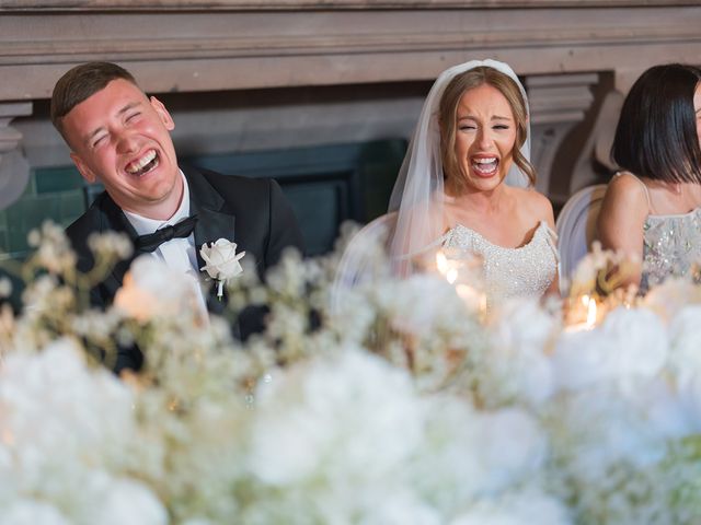 Callum and Lydia's Wedding in Peckforton, Cheshire 275