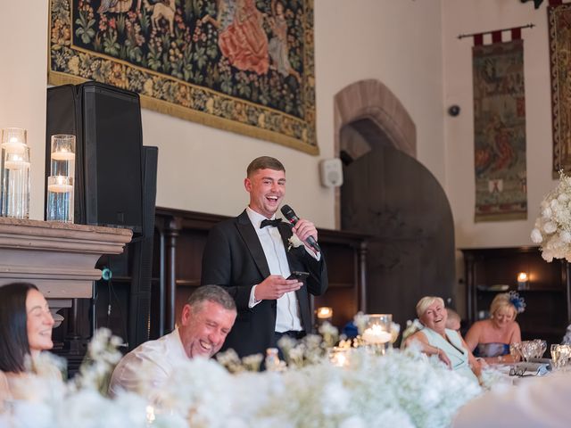 Callum and Lydia's Wedding in Peckforton, Cheshire 276