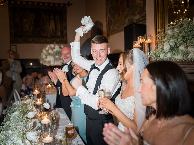 Callum and Lydia's Wedding in Peckforton, Cheshire 277