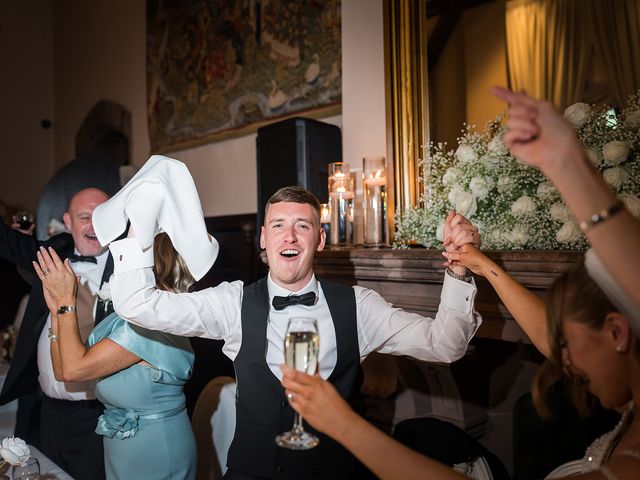 Callum and Lydia's Wedding in Peckforton, Cheshire 282