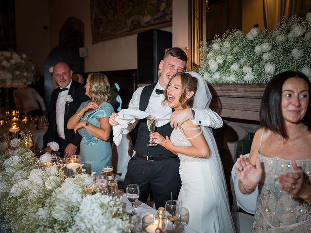 Callum and Lydia's Wedding in Peckforton, Cheshire 283
