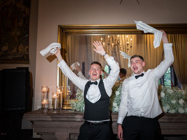 Callum and Lydia's Wedding in Peckforton, Cheshire 287