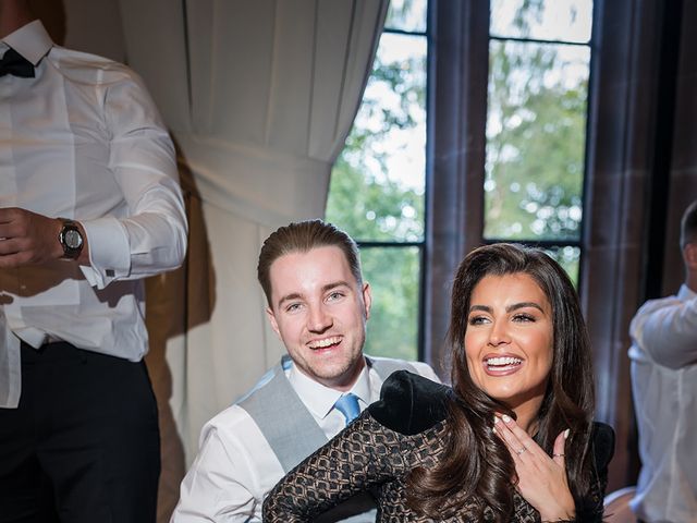 Callum and Lydia's Wedding in Peckforton, Cheshire 288