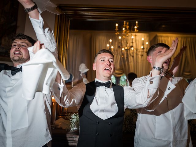 Callum and Lydia's Wedding in Peckforton, Cheshire 290