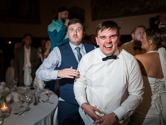 Callum and Lydia's Wedding in Peckforton, Cheshire 291