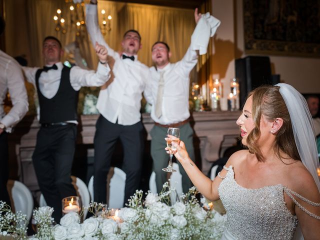 Callum and Lydia's Wedding in Peckforton, Cheshire 292