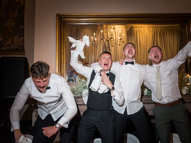 Callum and Lydia's Wedding in Peckforton, Cheshire 293
