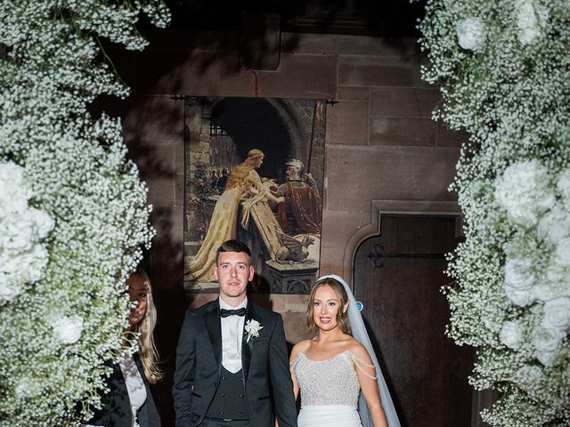 Callum and Lydia's Wedding in Peckforton, Cheshire 294