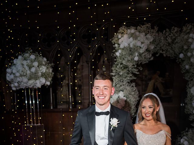 Callum and Lydia's Wedding in Peckforton, Cheshire 295