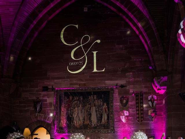 Callum and Lydia's Wedding in Peckforton, Cheshire 297