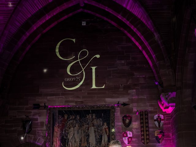 Callum and Lydia's Wedding in Peckforton, Cheshire 298