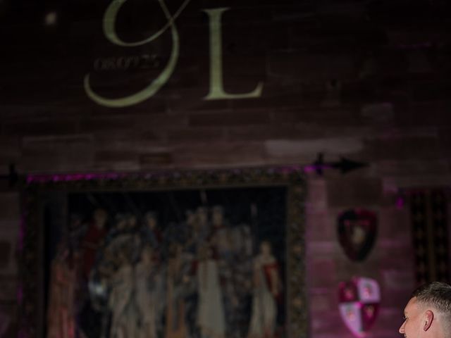 Callum and Lydia's Wedding in Peckforton, Cheshire 299