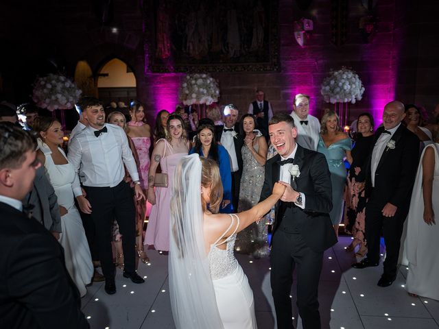 Callum and Lydia's Wedding in Peckforton, Cheshire 300