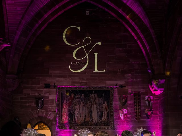 Callum and Lydia's Wedding in Peckforton, Cheshire 302