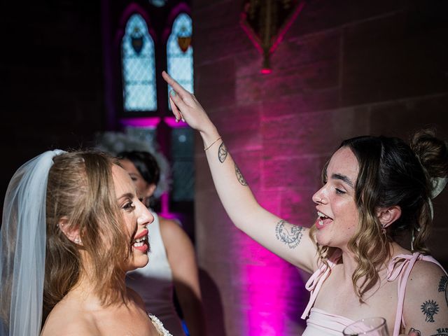 Callum and Lydia's Wedding in Peckforton, Cheshire 303