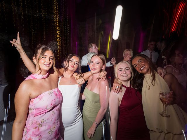 Callum and Lydia's Wedding in Peckforton, Cheshire 308