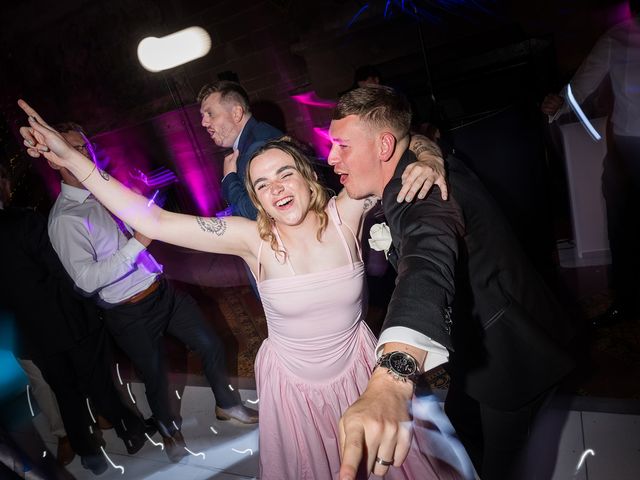 Callum and Lydia's Wedding in Peckforton, Cheshire 309