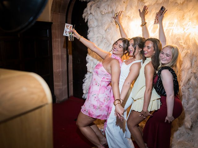 Callum and Lydia's Wedding in Peckforton, Cheshire 315