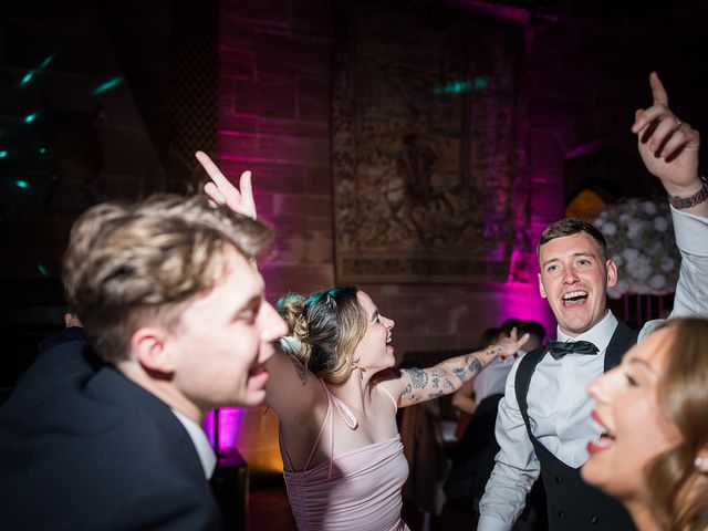 Callum and Lydia's Wedding in Peckforton, Cheshire 316