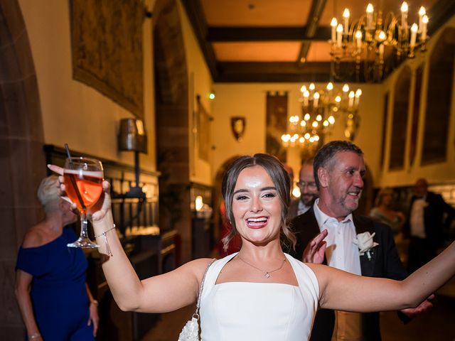 Callum and Lydia's Wedding in Peckforton, Cheshire 320