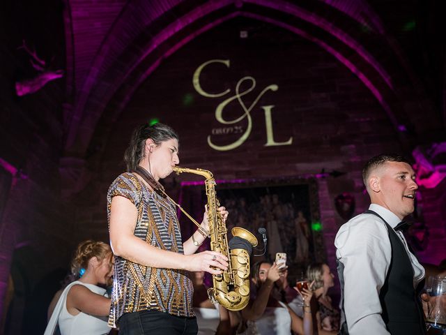 Callum and Lydia's Wedding in Peckforton, Cheshire 326