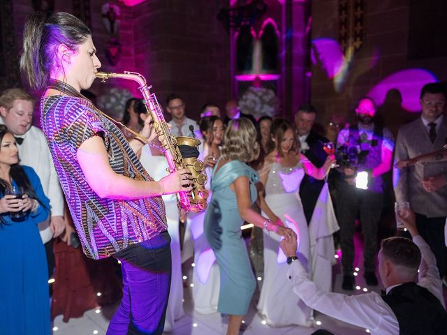 Callum and Lydia's Wedding in Peckforton, Cheshire 330