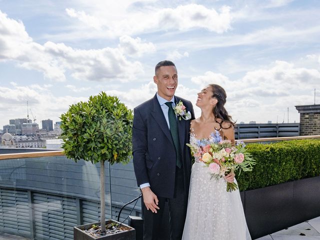 Alfie and Sophie&apos;s Wedding in City of London, East Central London 61