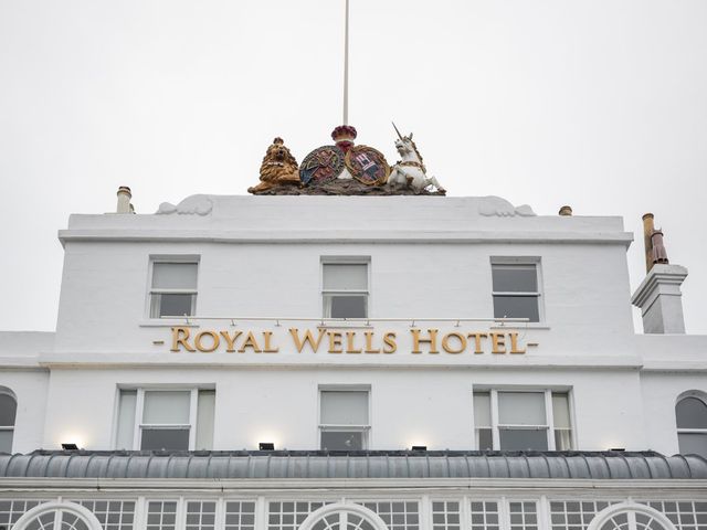 Paddy and Caroline's Wedding in Tunbridge Wells, Kent 10