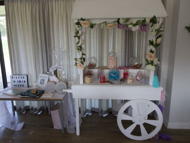 Giles and Yasmin's Wedding in Amberley, West Sussex 6