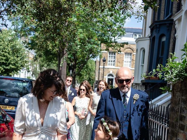 Ralph and Katie's Wedding in London - East, East London 52
